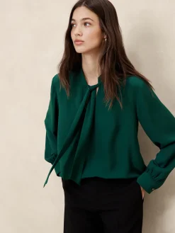 Tie-Front Blouse