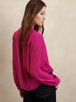 Tie-Front Blouse