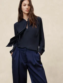 Tie-Front Blouse
