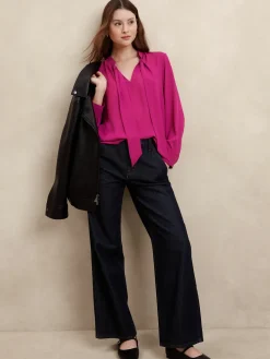 Tie-Front Blouse