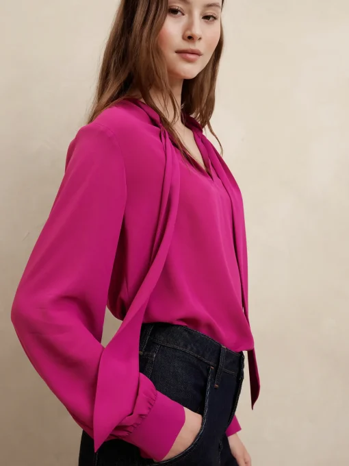 Tie-Front Blouse