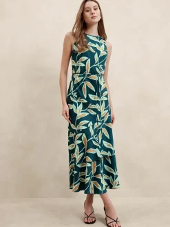 Tiered Midi Dress