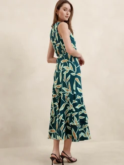 Tiered Midi Dress