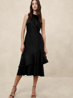 Tiered Midi Dress
