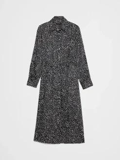 Tie-Waist Midi Shirtdress