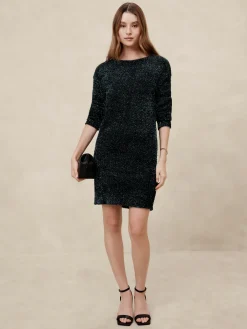 Tinsel Mini Sweater Dress