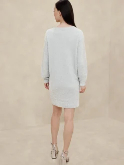 Tinsel Mini Sweater Dress