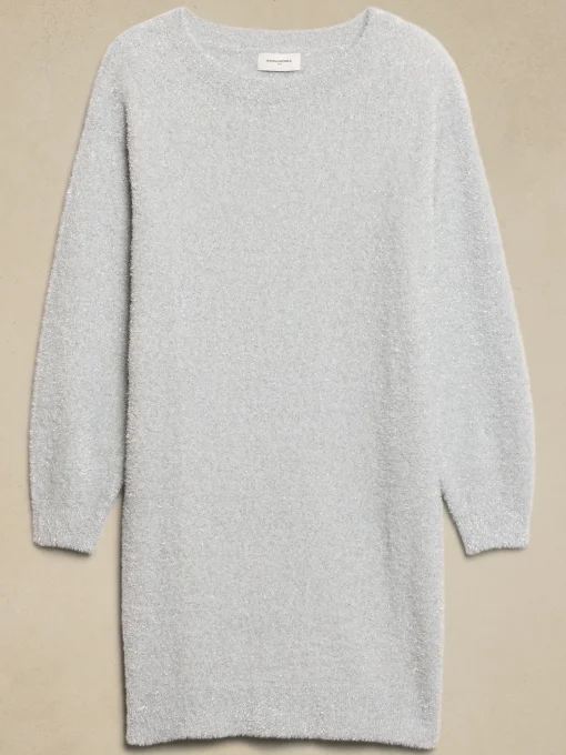 Tinsel Mini Sweater Dress
