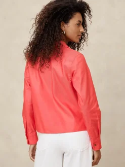 Twill Collared Pocket Shirt