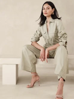 Twill Jumpsuit