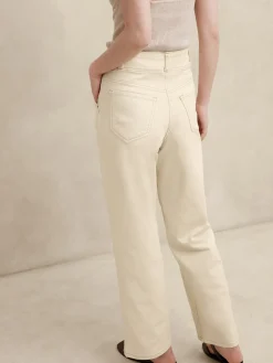 Ultra High-Rise Straight Jean