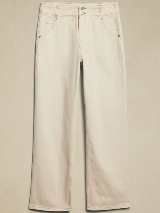 Ultra High-Rise Straight Jean