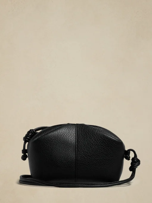 Vegan Leather Crossbody Bag