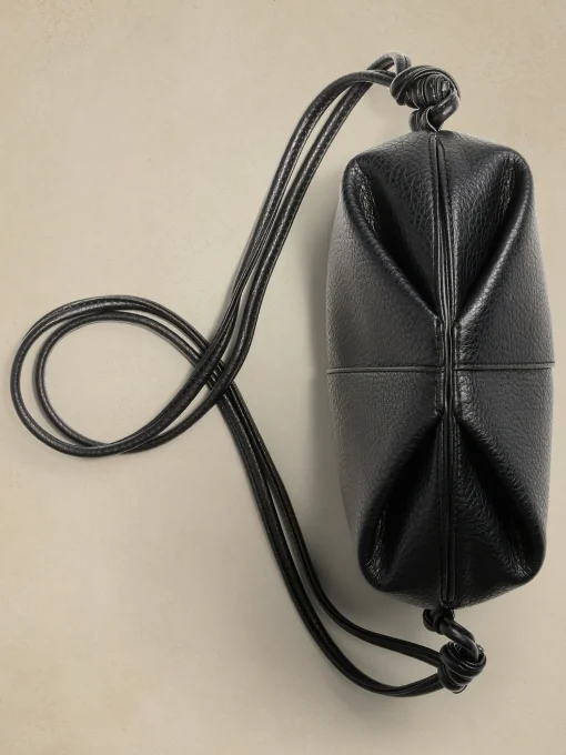 Vegan Leather Crossbody Bag