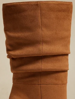 Vegan Leather Slouchy Boot