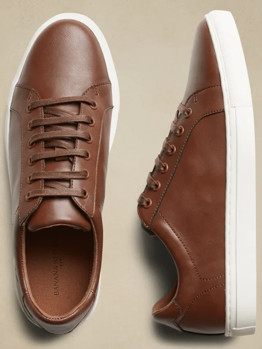 Vegan Leather Sneakers