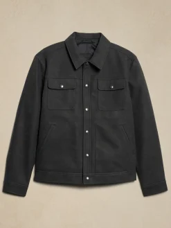 Vegan Leather Trucker