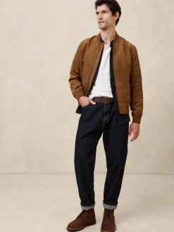 Vegan Suede Bomber