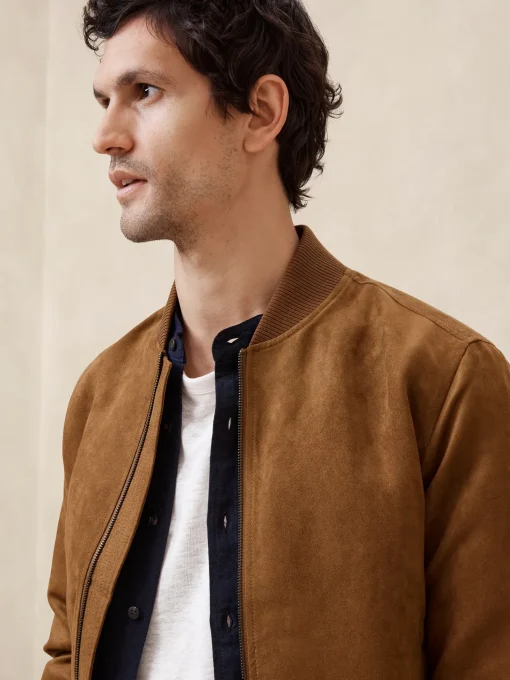 Vegan Suede Bomber