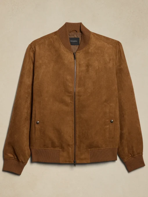 Vegan Suede Bomber