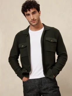 Vegan Suede Patch Jacket
