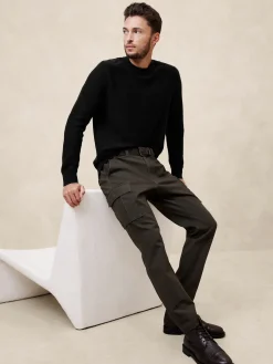 Vegan Suede Patch Sweater