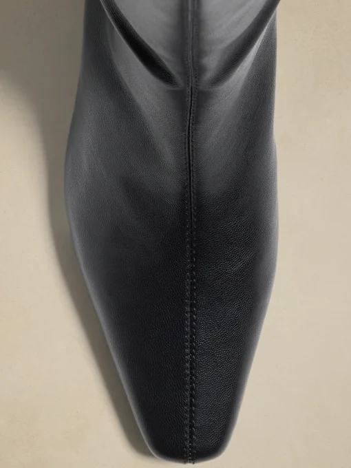Vegan Tall Slouch Boot