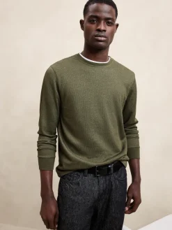 Waffle Knit Thermal Shirt