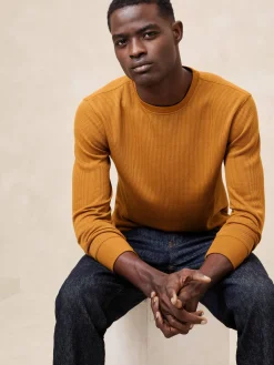 Waffle Knit Thermal Shirt