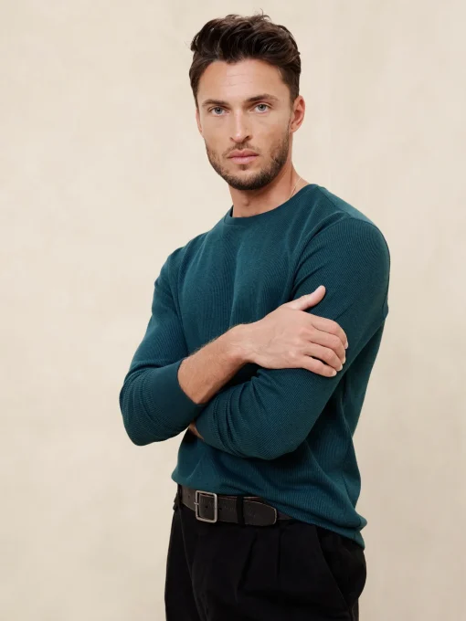 Waffle Knit Thermal Shirt