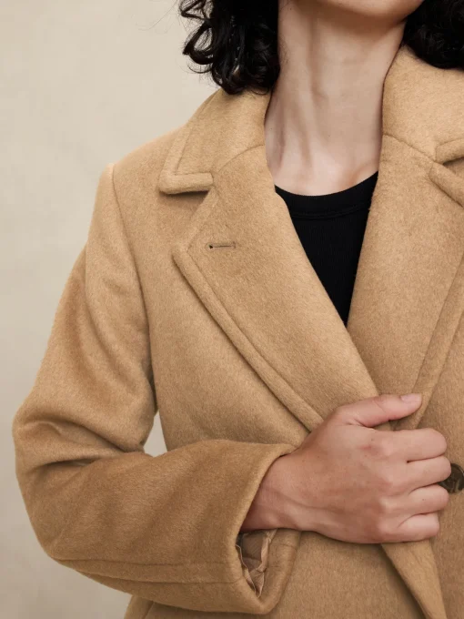 Wool-Blend Timeless Topcoat
