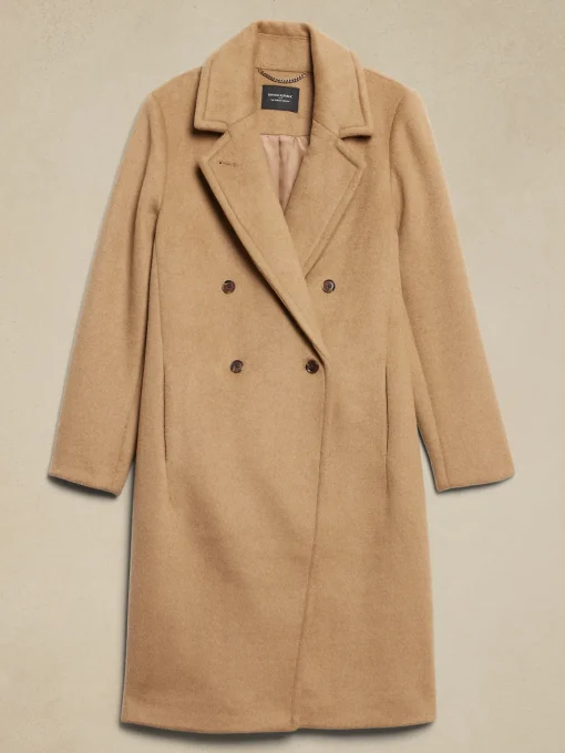 Wool-Blend Timeless Topcoat