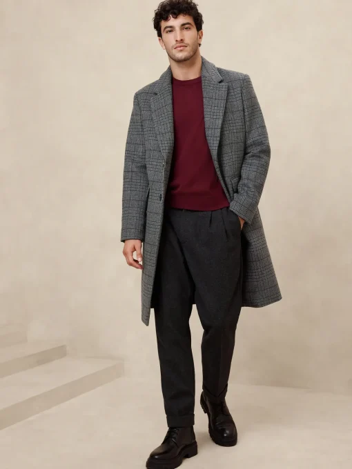 Wool-Blend Topcoat